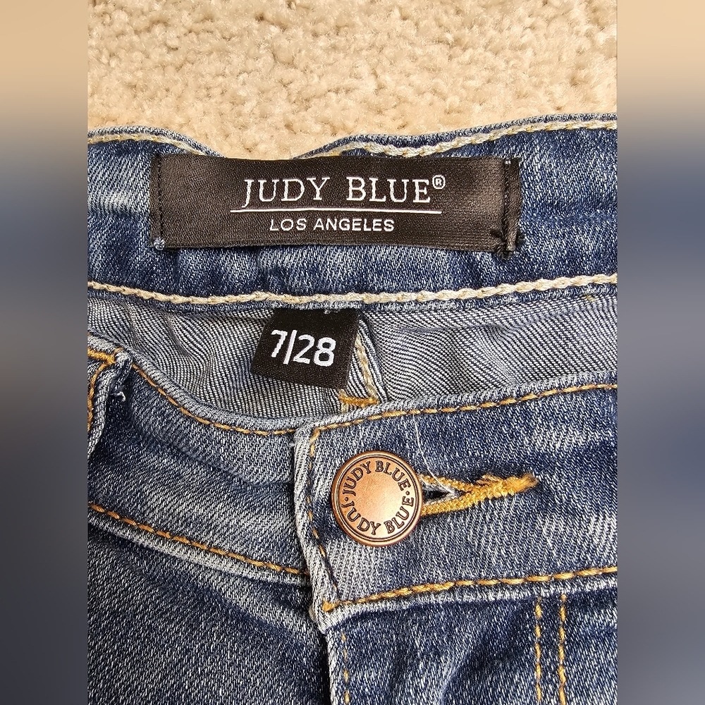 Judy Blue High Waist Straight Jeans - JB8602MD - Size 28 - Picture 5 of 10